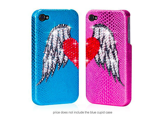 Cupid Couple Magenta iPhone Case