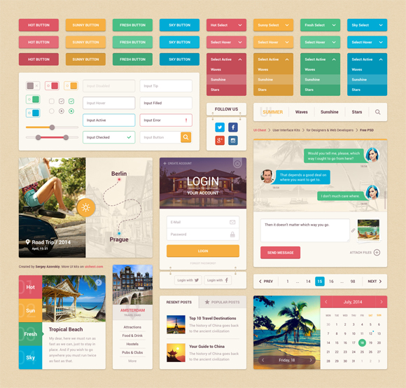 Summer Ui Kit