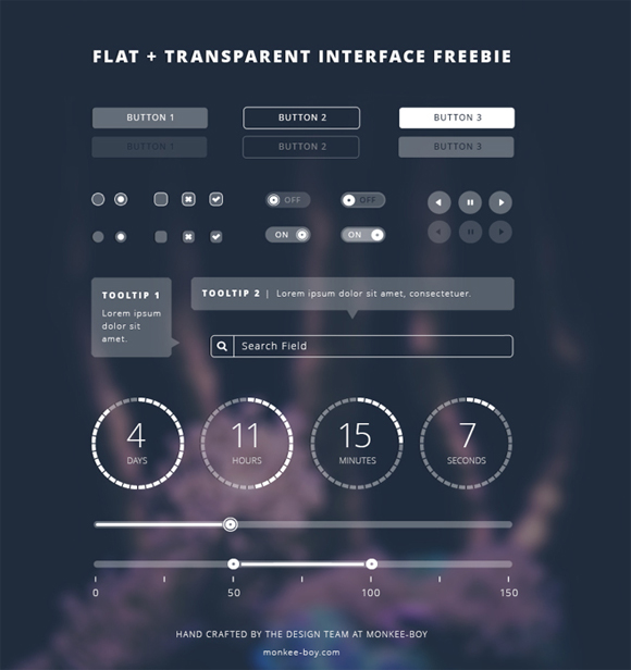 flat trasparent