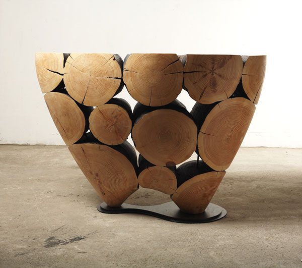 Amazing wooden tables by Lee Jae-Hyo