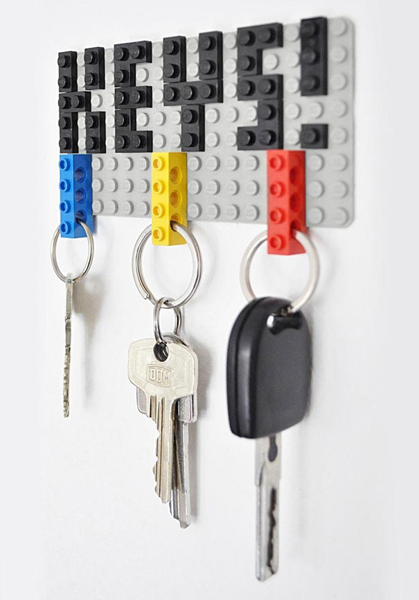 DIY Lego Key Holder