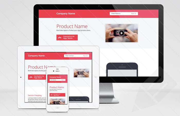 Responsive Single Product Template