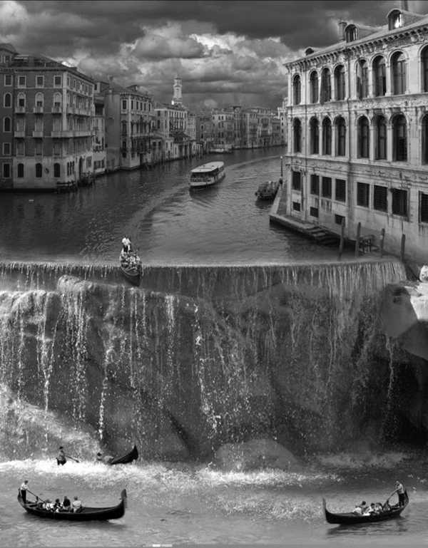 Photography manipulation by Thomas Barbey
