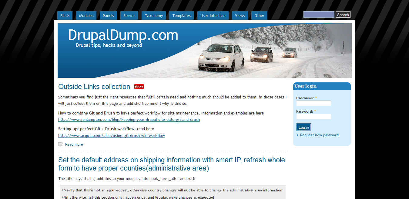 drupal dump