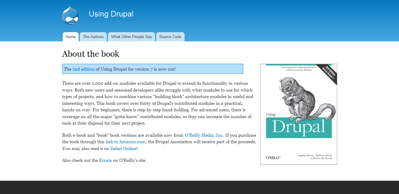 using drupal