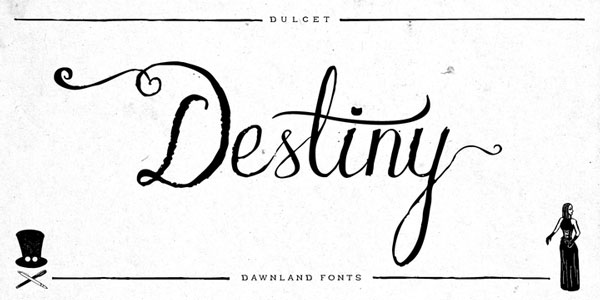 Dulcet: a gorgeous hand-lettered script font