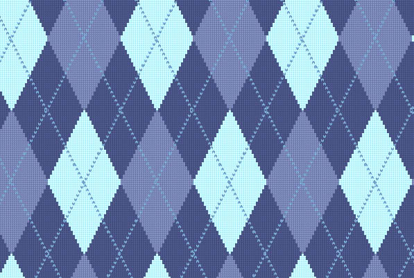 Create a Seamless Argyle Pattern With a Fabric Texture