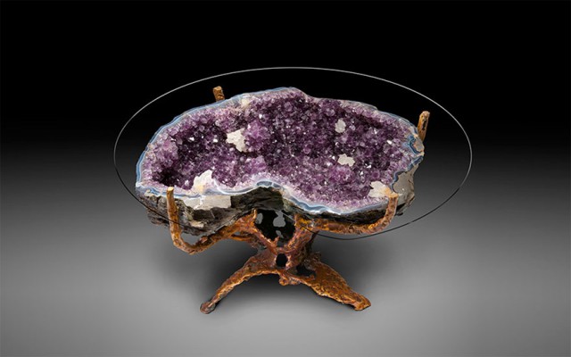 Custom geode table