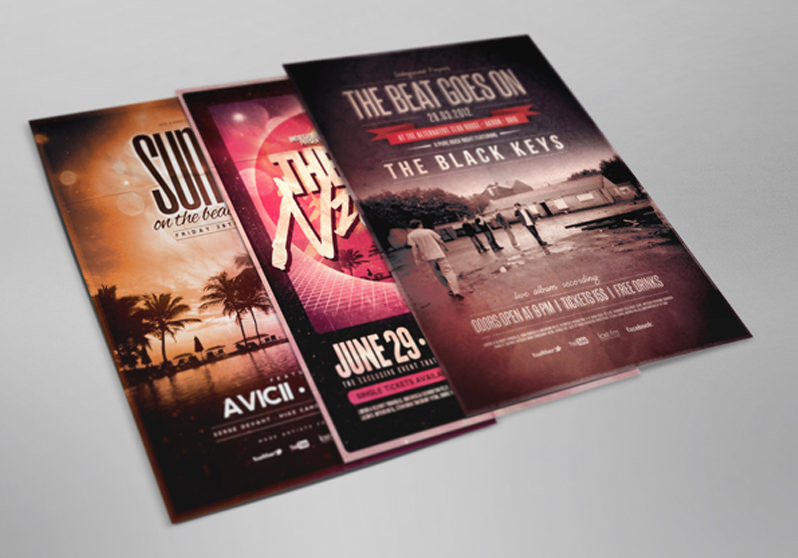 Flyer and Poster Mockup 01