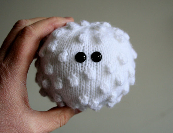 White Blood Cell (basophil) plushie