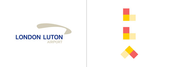 London Luton Airport get a great logo makeover