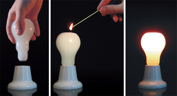 Light Bulb Candle1