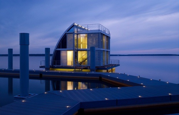 Lusatian Lake District Houseboat