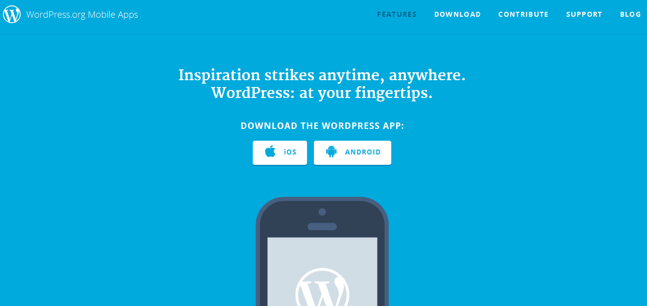 wordpress for iphone