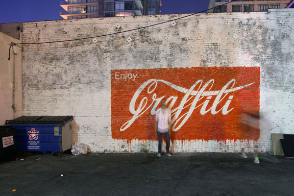 Ernest Zacharevic developed a unique style in the world of street art