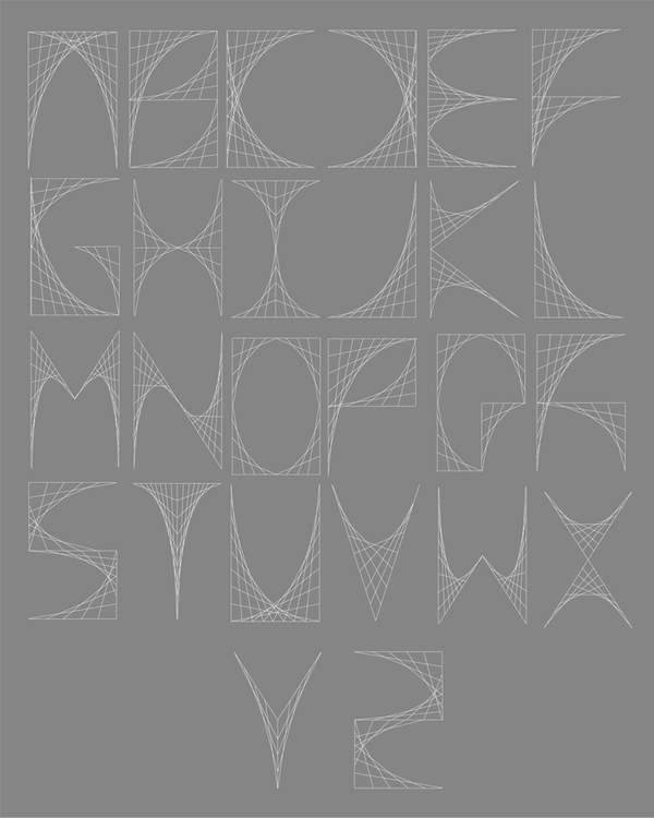 Ludd - Curvestitch Typography