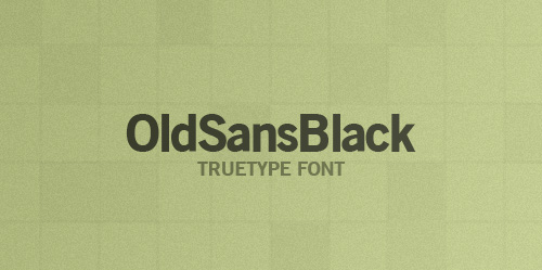 Old-Sans-Black