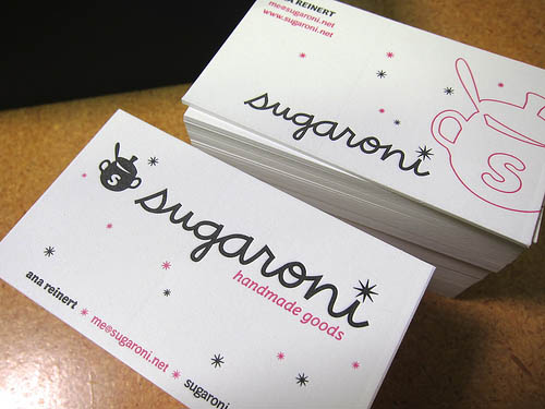 Sugaroni Business Card