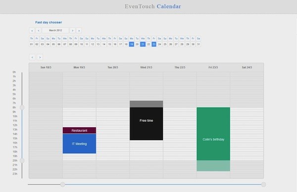 15 useful jQuery calendar plugins