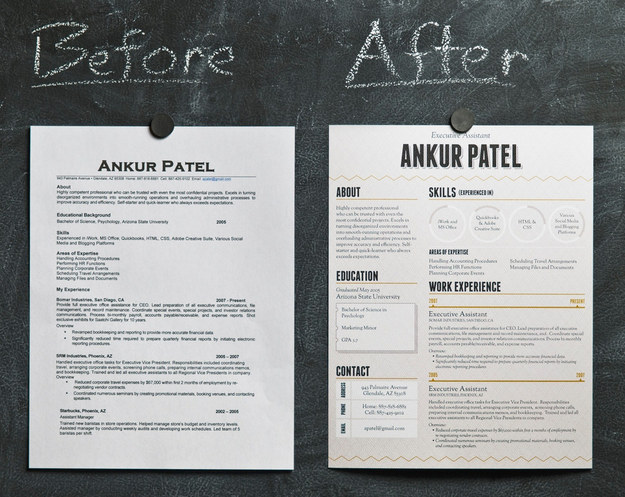 15 beautiful resume designs for your inspiration