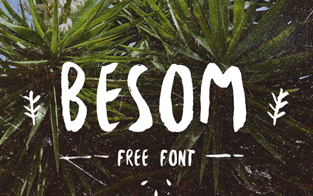 Besom Font