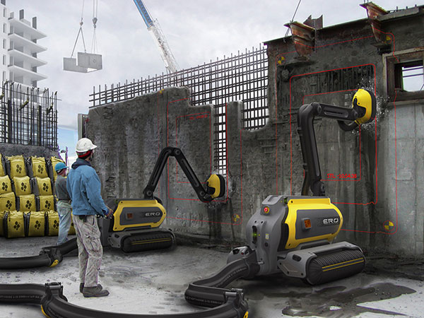 This robot can erase buildings AND recycle the concrete