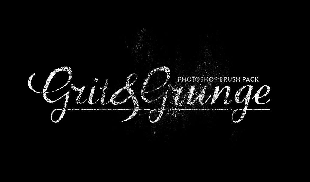 Grit and Grunge Photoshop Brush Pack