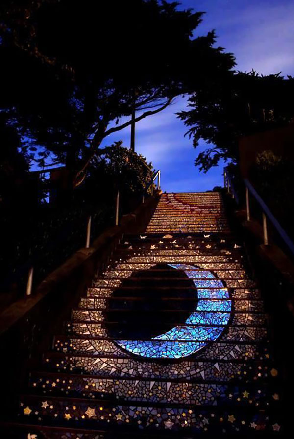 Mosaic Stairs