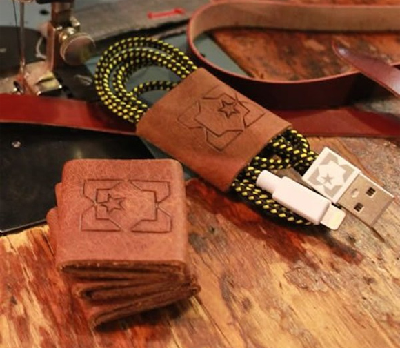 Orion Leather Cable Wrap