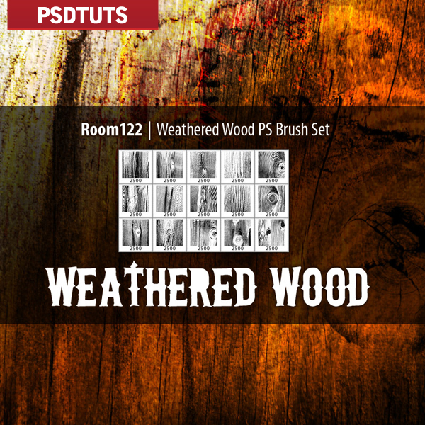 Weathered Wood by PSDTuts