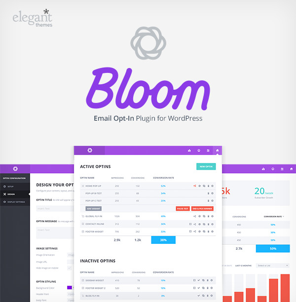 Bloom: email opt-in on steroids by Elegant Themes