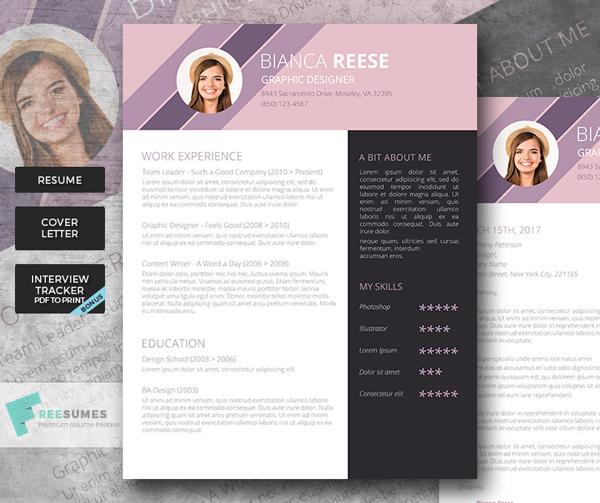 15 beautiful resume designs for your inspiration