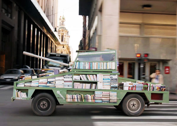 The tank library will bomb you with litterature
