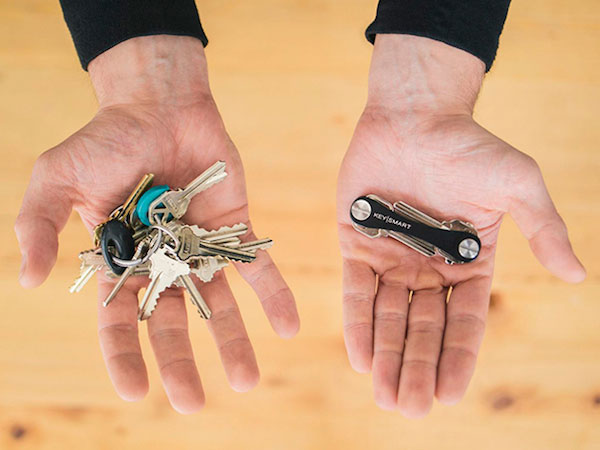 A clever key-holder inspired by Swiss Army knives