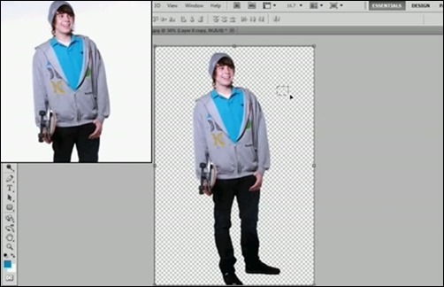 Adobe Photoshop CS5 Cutting out a Image from the background