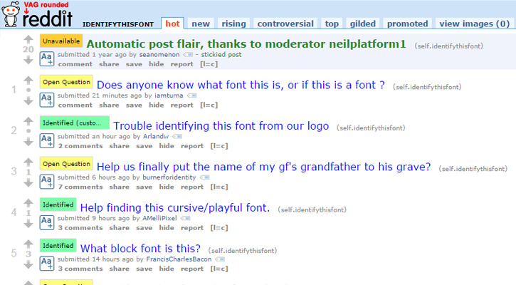 This extension gives you the name of the fonts you look at :  r/identifythisfont