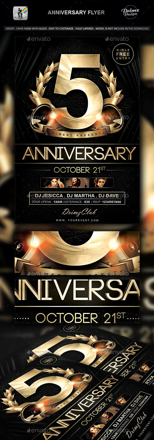 Anniversary Flyer Template Free Creative Professional Templates anniversary-flyer-template-free-creative-professional-templates