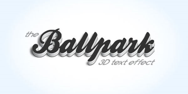 Create A Modern 3D Text Effect