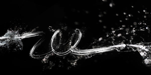 Incredibly Realistic Water Text in Cinema 4D and Photoshop