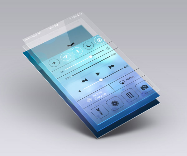 Perspective App Screen Mock-Up