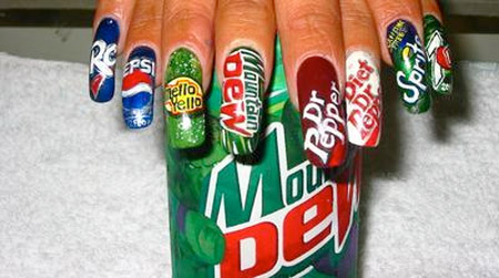 Soft Drink Nails