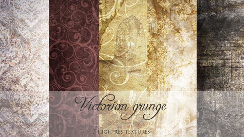 Victorian grunge texture pack