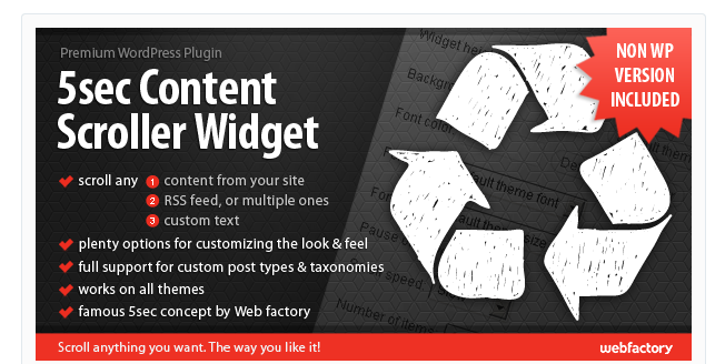 5sec-Content-Scroller-Widget