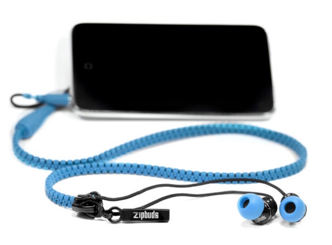 ANTI TANGLE ZIP UP EARPHONES