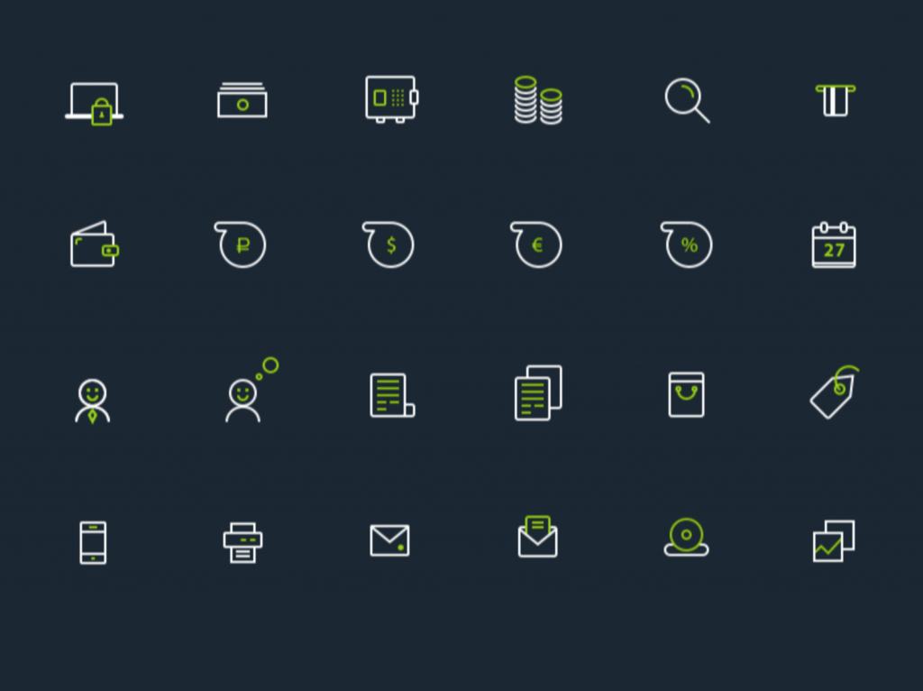 Banking Icon Set