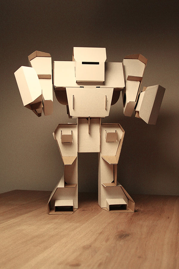 Cardboard Robot