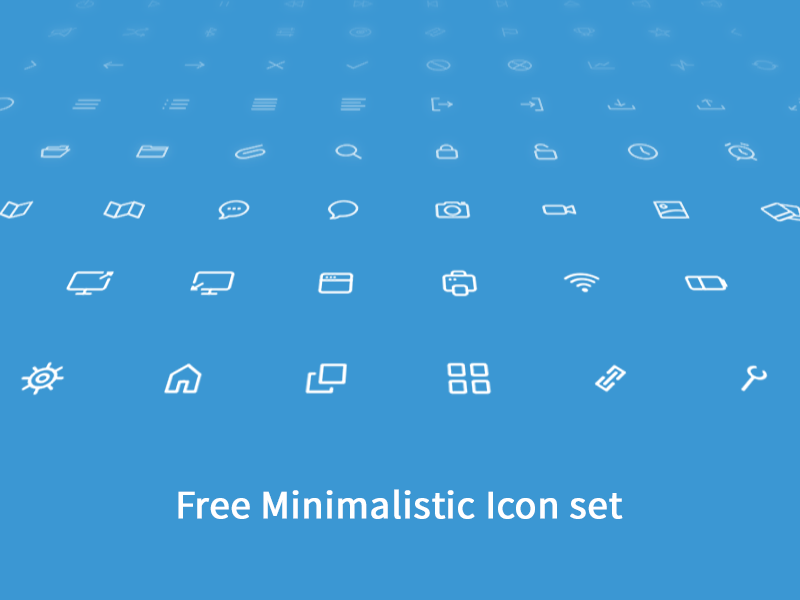 Minimalistic Icon Set