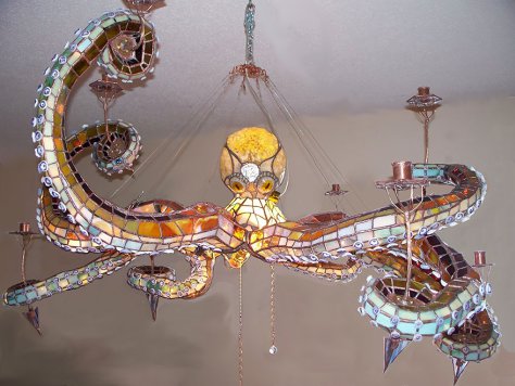Octopus Chandelier