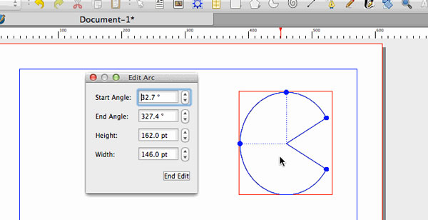 Scribus-Arcs