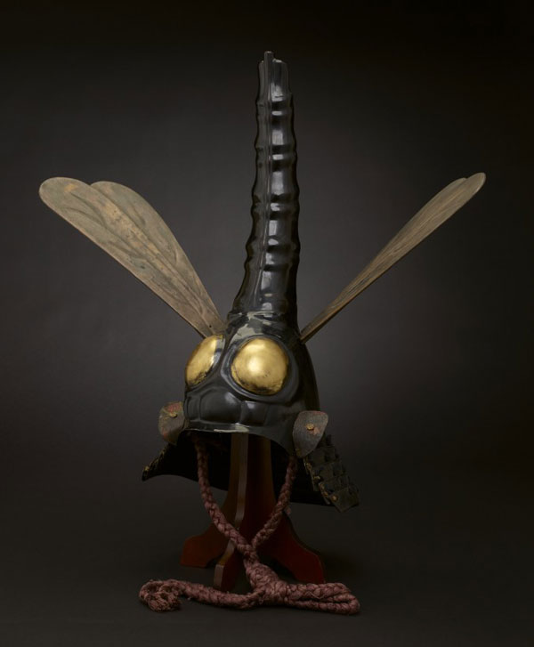 Stunning dragonfly helmet of the 17th century Japan